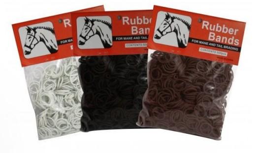 Brown Plaiting Elastics Ts