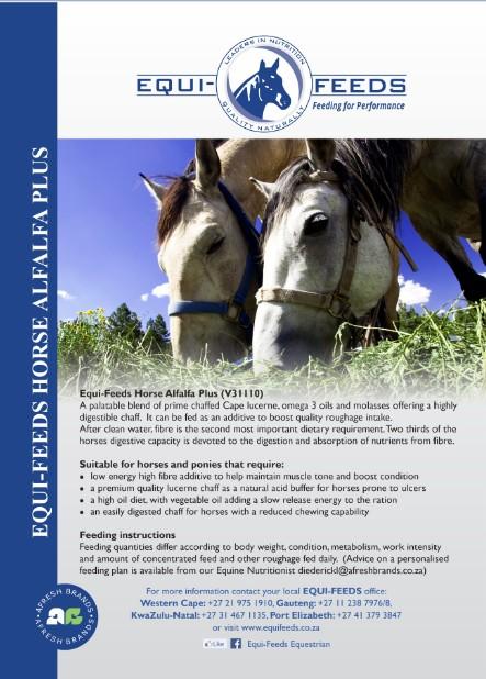 Equifeeds Alfalfa plus 20kg