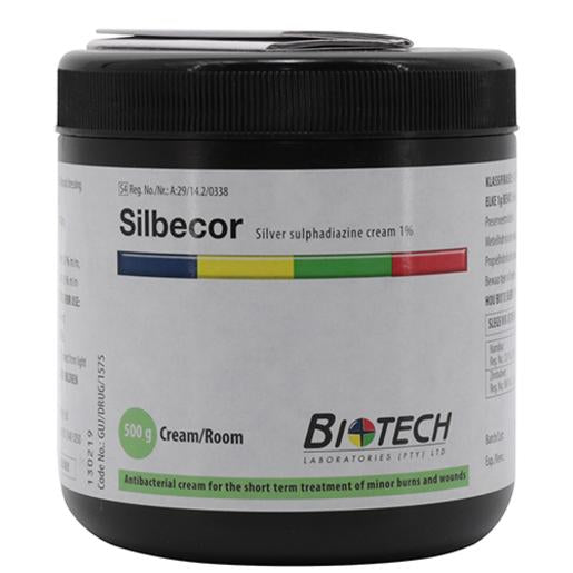SILBECOR 1% CREAM 500G