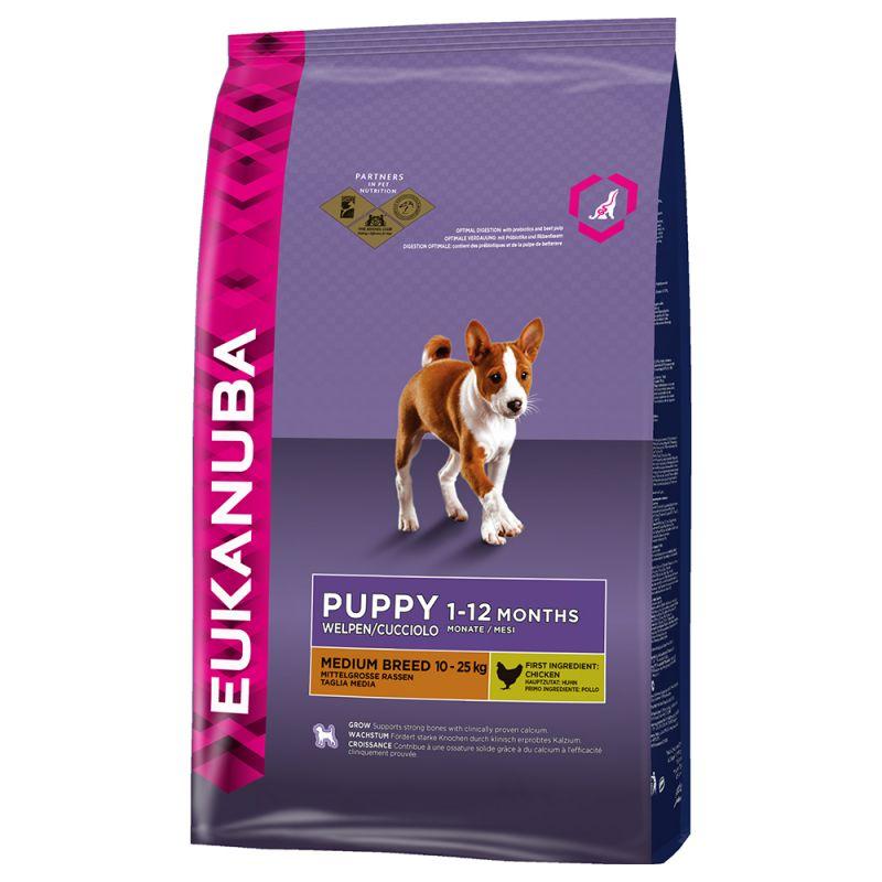 Eukanuba Puppy Medium Breed 3Kg