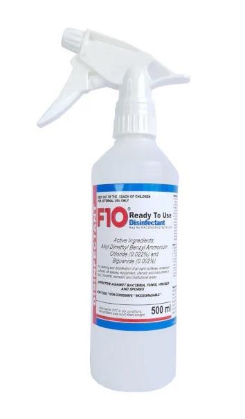F10 RTU DISINFECTANT WITH TRIGGER 500ML