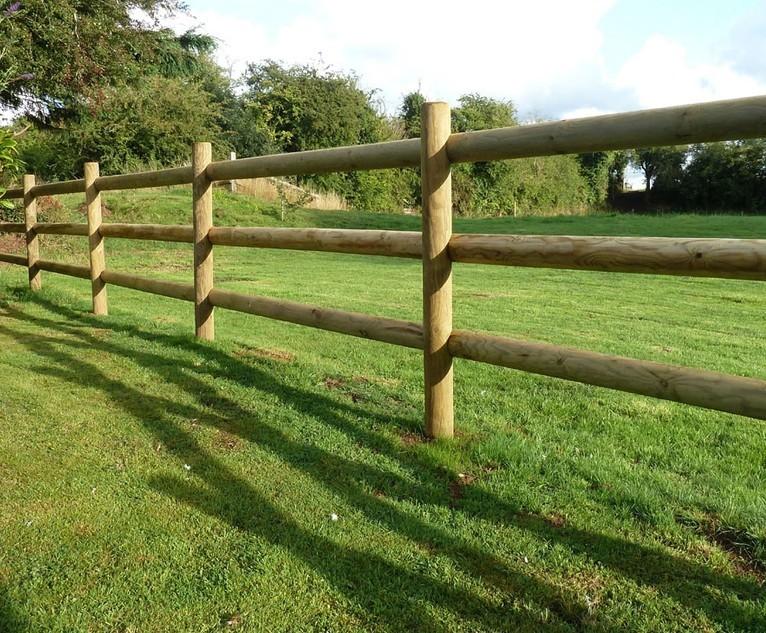 Fence Pole 1.8M 150Mm End