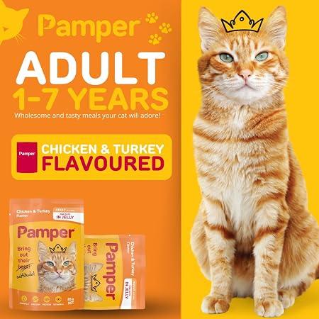 PAMPER CHIC & TURKEY SACHET 85G
