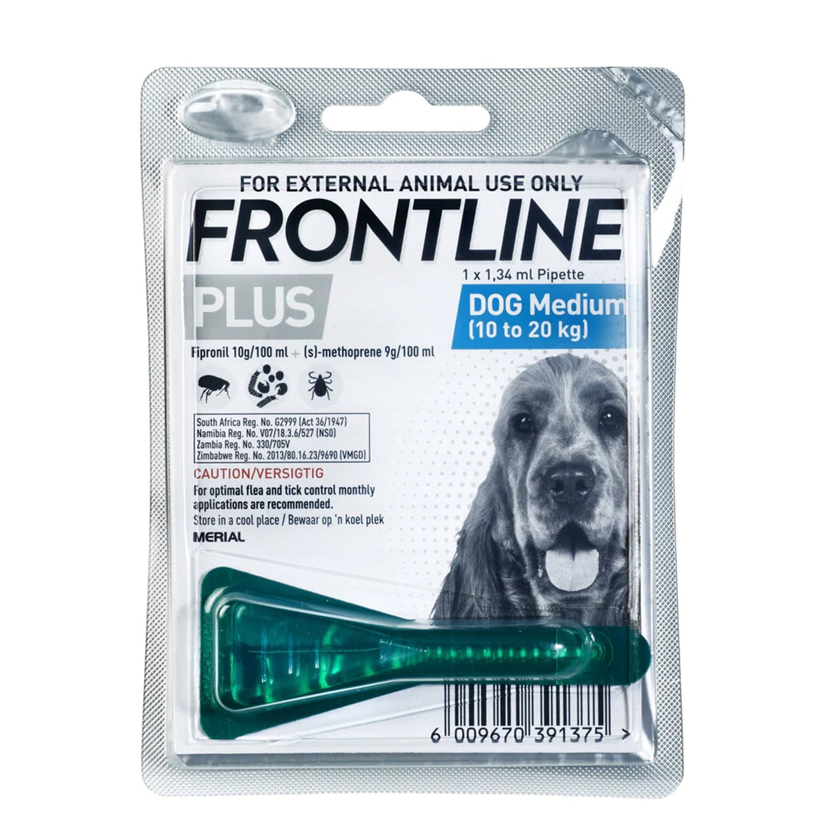 Frontline Plus Dog M Each