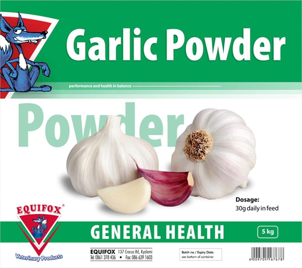 EQUIFOX GARLIC POWDER 1KG