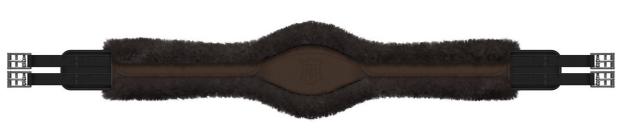 Mattes Black Sheepskin Girth