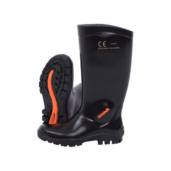 GUMBOOTS LONG BLACK SIZE 12