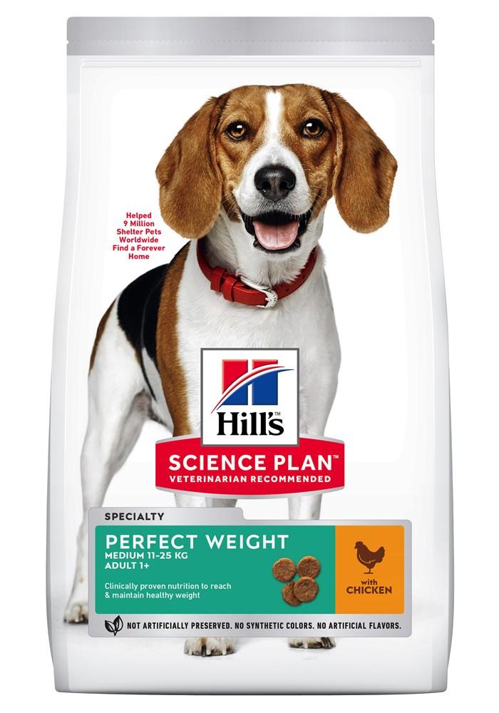 Hills Perfect Weight Medium breed Chicken
