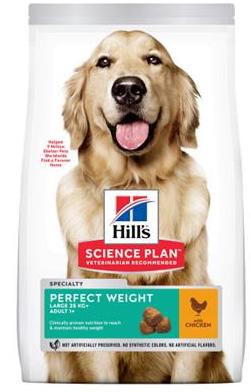 Hills Perfect Weight Large breed Chicken
