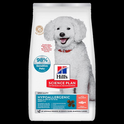 HILLS ADULT HYPOALLERGENIC SML/MINI