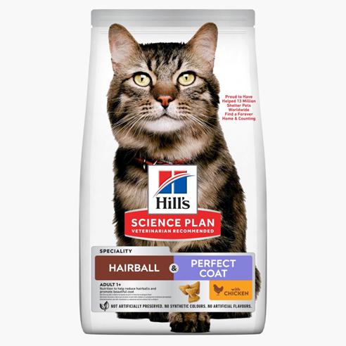 Hills Cat Adult Hairball Chicken