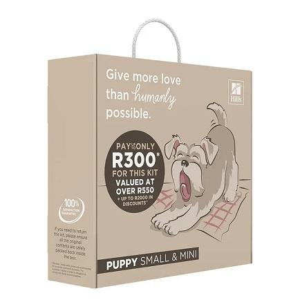 HILLS WELCOME HOME PACK PUPPY SMALL BREED
