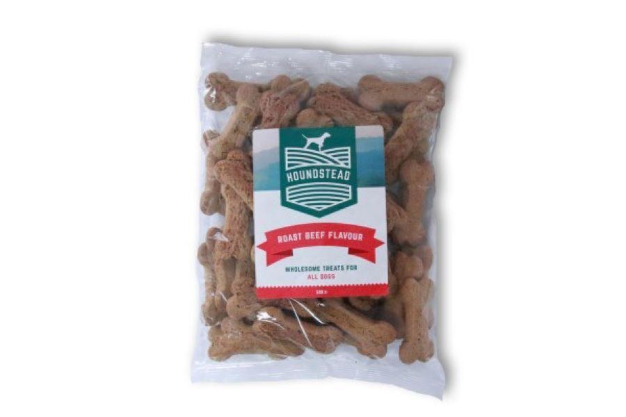 HOUNDSTEAD ROAST BEEF BISC 500G