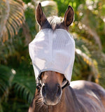 Amigo No Ears Fly Mask Silver/Grey