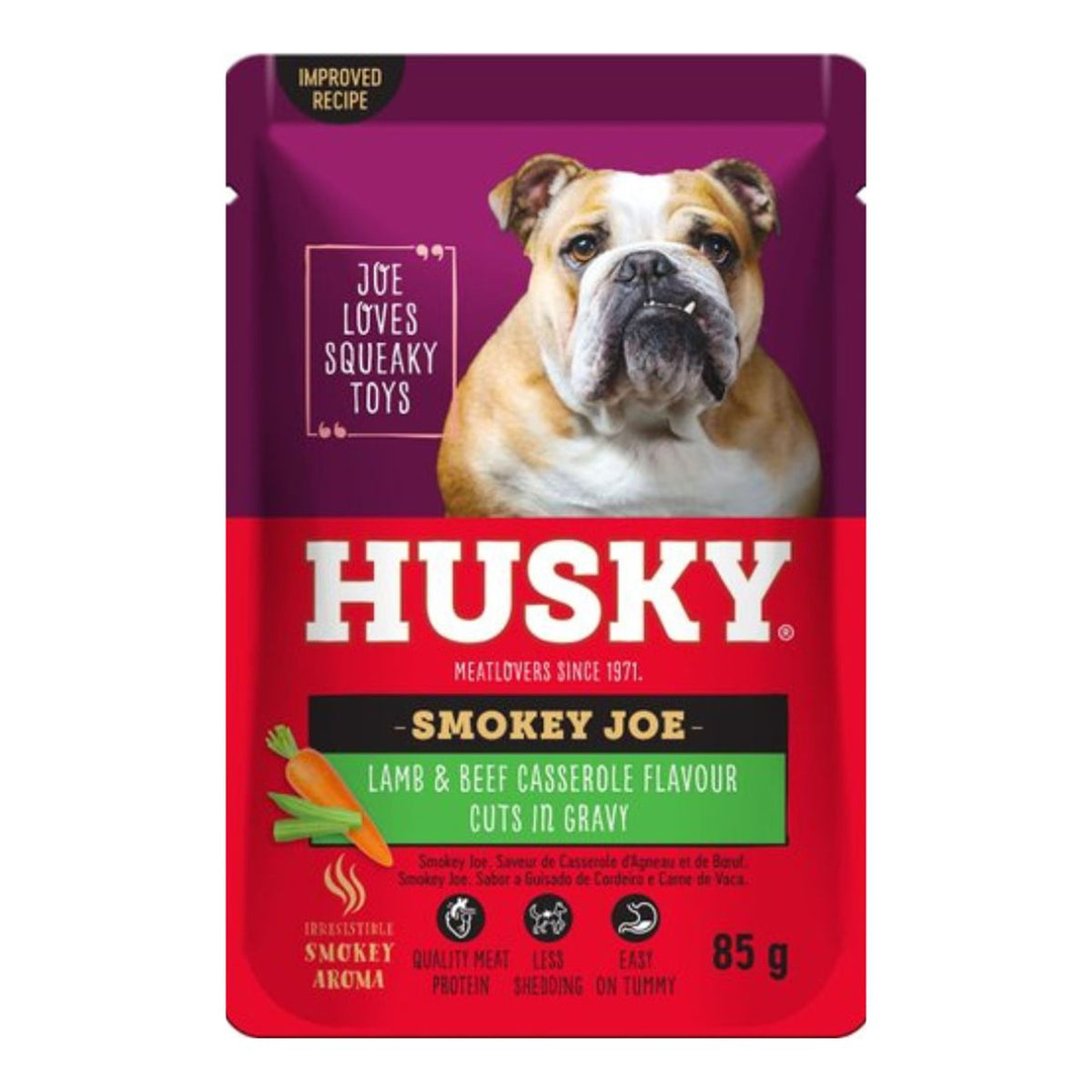 Husky Lamb Pouch 85g each