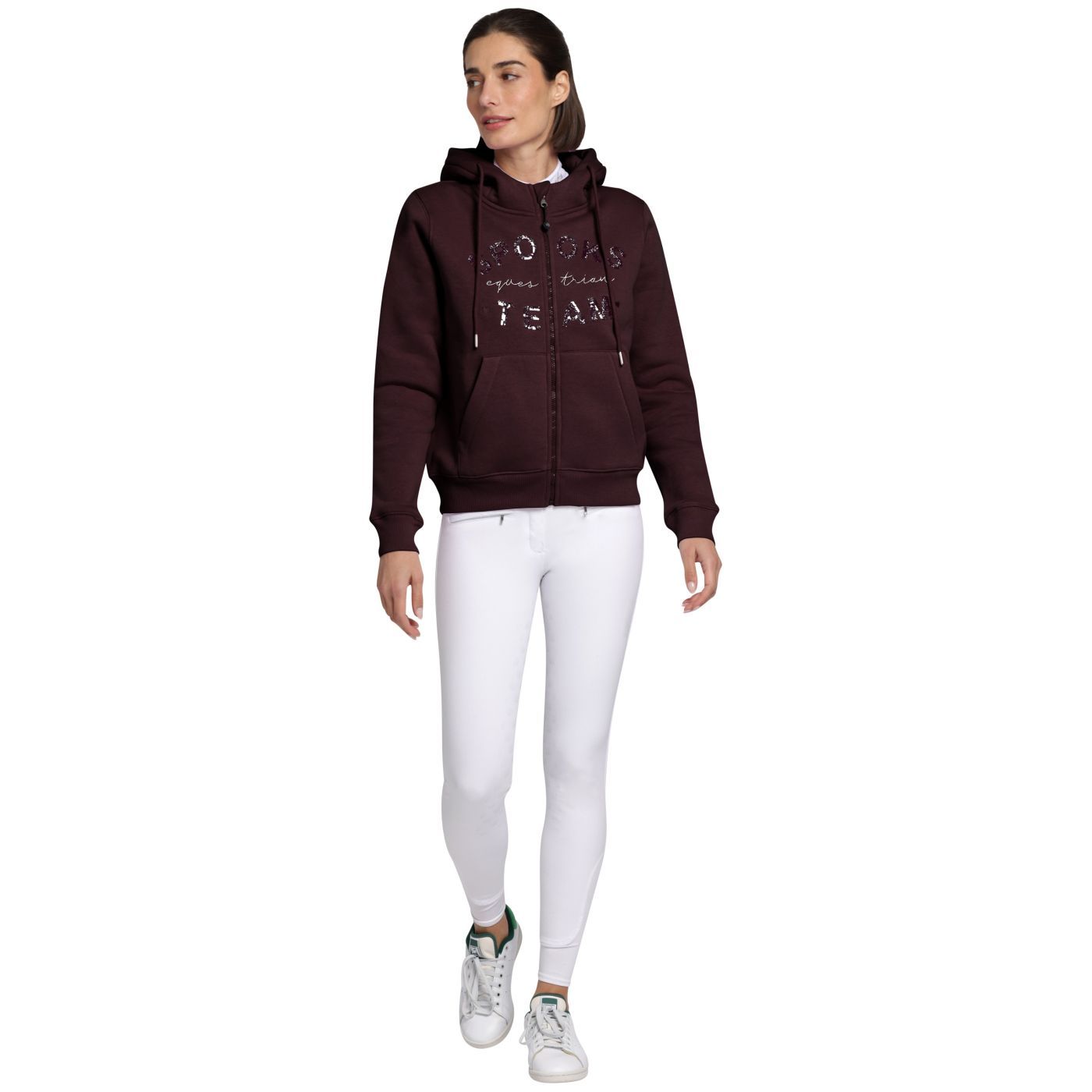 Spooks Tildah Sweat Jacket Plum