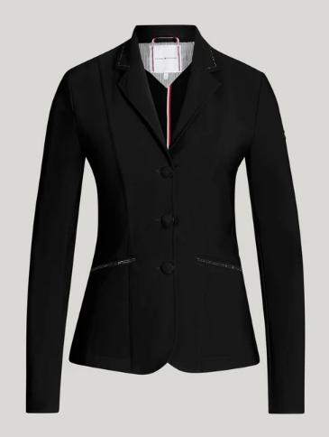 TH COSTA RHINESTONE SHOW JACKET BLACK