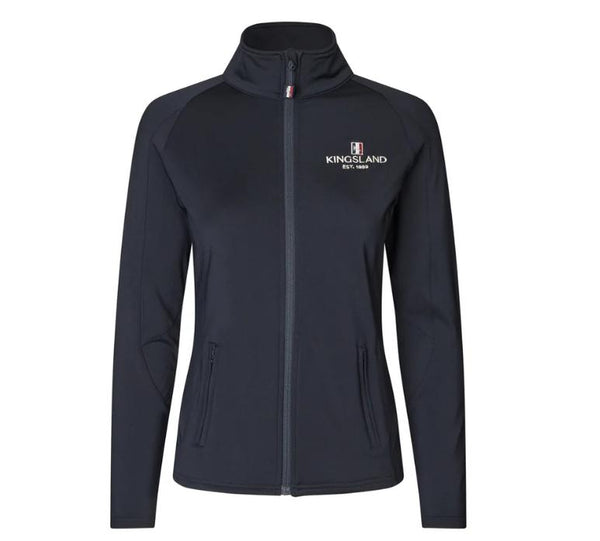 KL CLASSIC LADIES FLEECE JACKET NAVY