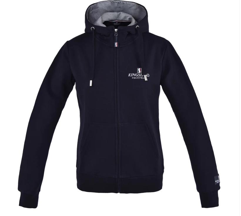 KL CLASSIC UNISEX SWEAT JACKET NAVY