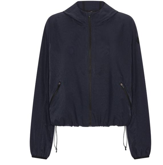 TC NAVY COOL DOT LIGHT LDS BOMBER JACKET