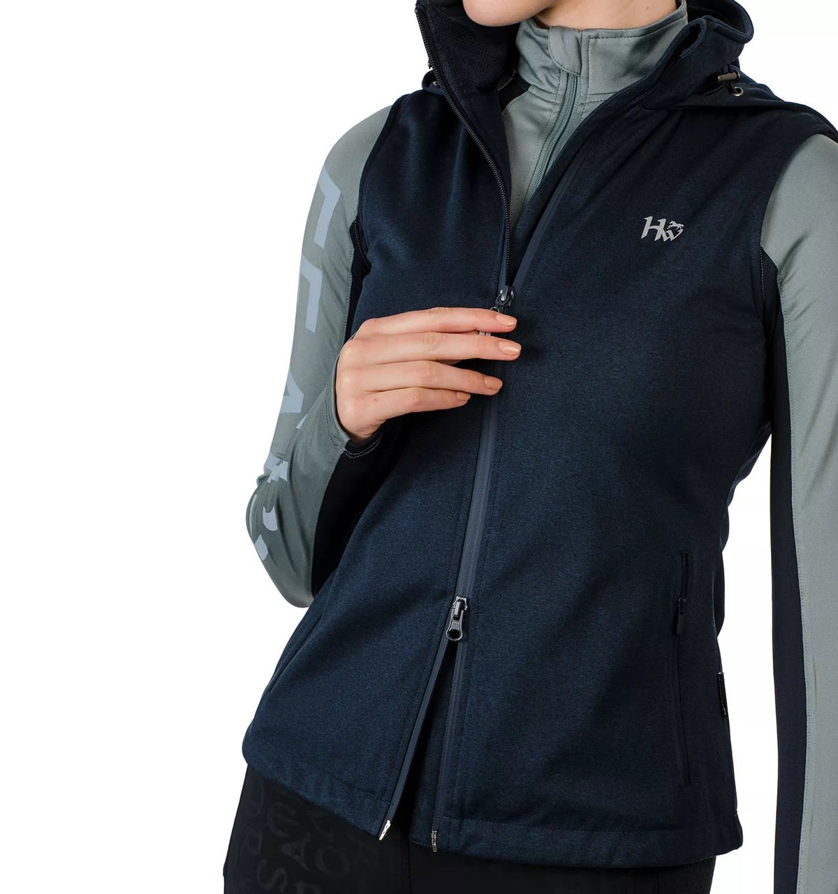 ONA SOFTSHELL NAVY GILET