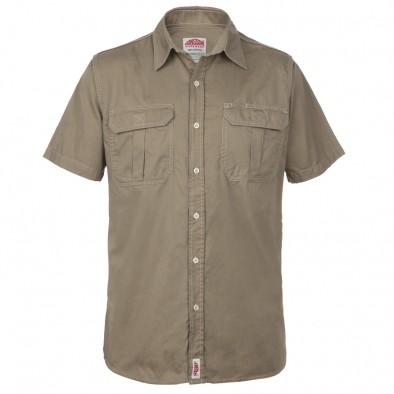 Jonsson Leg Ss Shirt Khaki