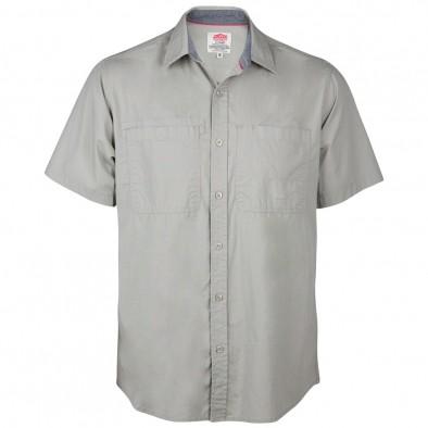 Jonsson StreTch S/Sleeve Shirt Pebble