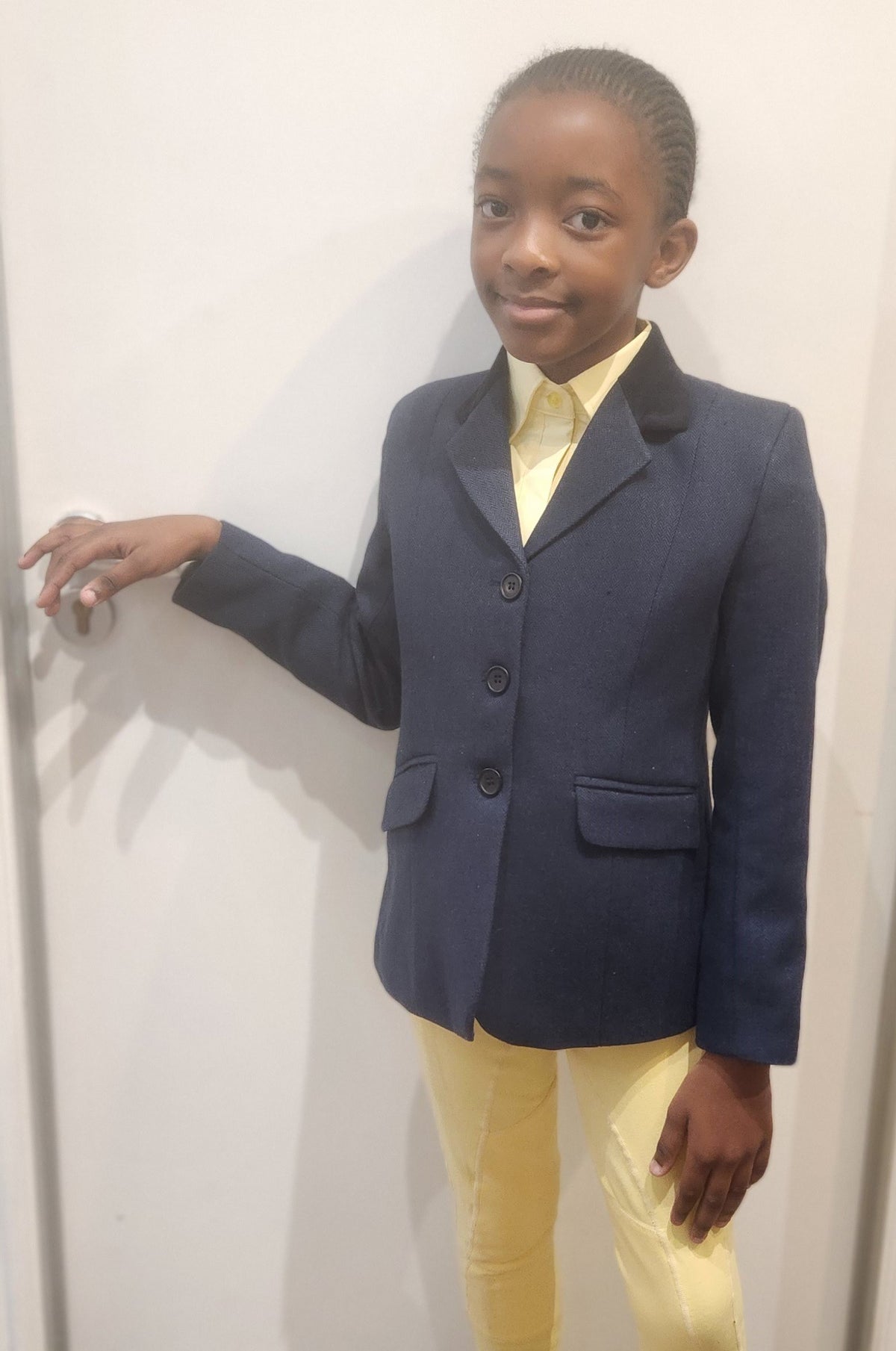 Blue Tweed Jacket