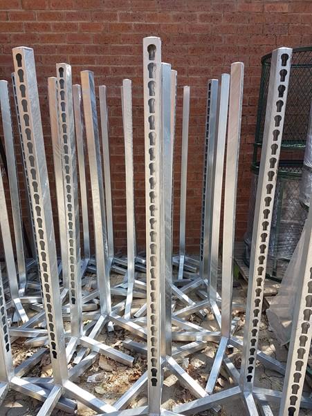 Jump Uprights 1.5M Galvanised Each