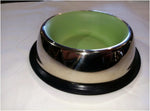 Dog Dish Anti Skid 0.9l Blue/Green/Pink