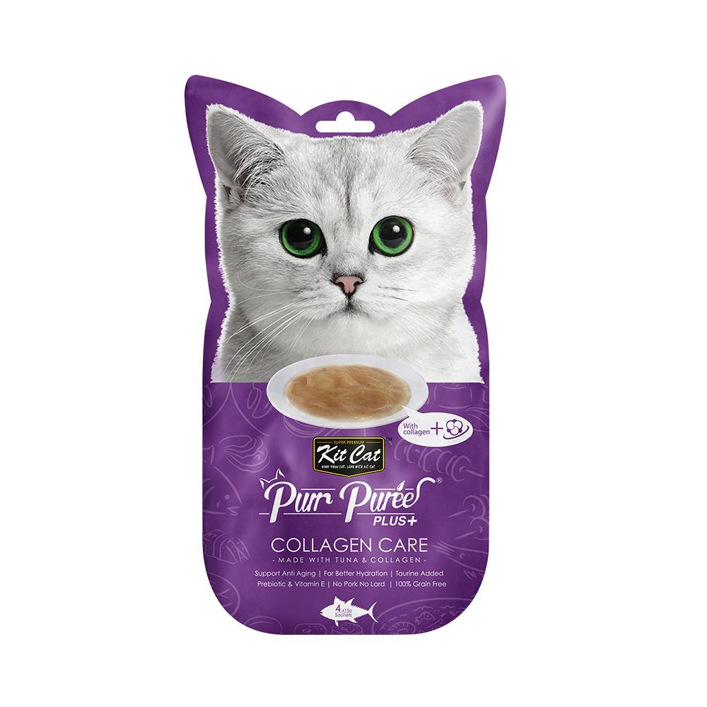 PURR PUREE + COLLGEN CARE TUNA 4X15G