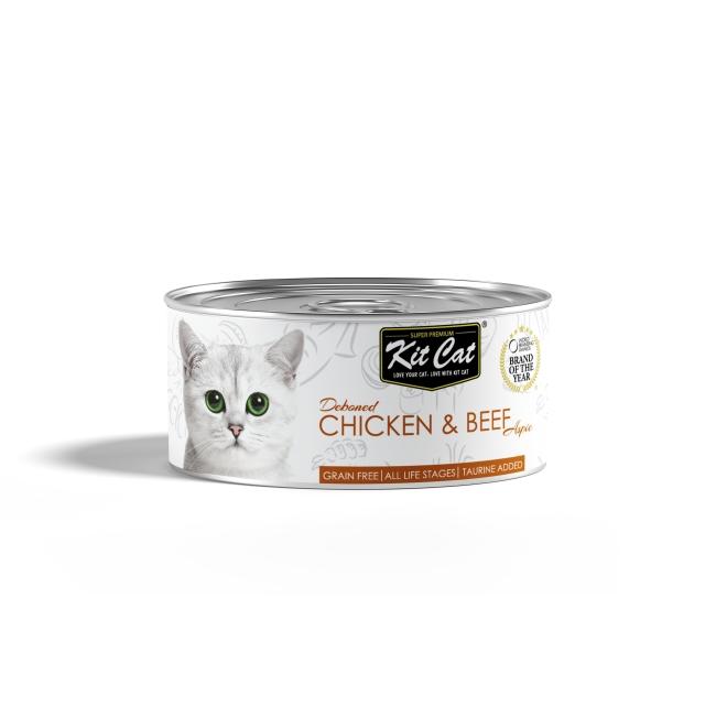 KIT CAT DEBONED CHIC/BEEF 80G