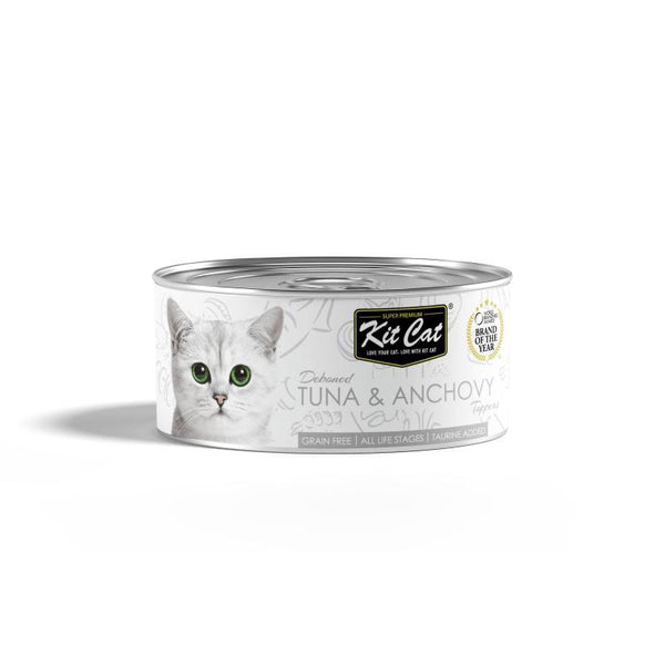 KIT CAT DEBONED TUNA/ANCHOVY 80G