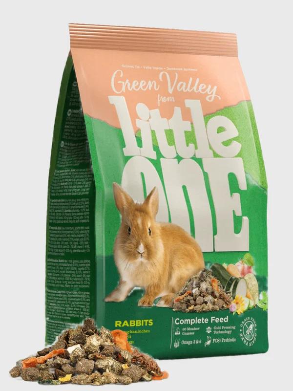 LITTLE ONE GREENVALLEY FIBREFOOD RABBITS 750G