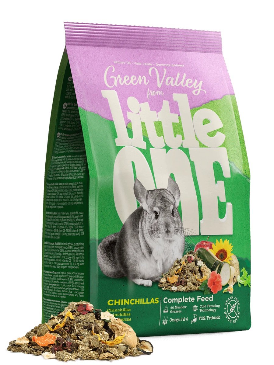 LITTLE ONE GREENVALLEY FIBREFOOD CHINCHILLAS