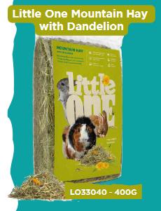 Little One Mountain Hay Dandelion 400g