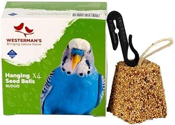 MINI SEED BELLS BUDGIE