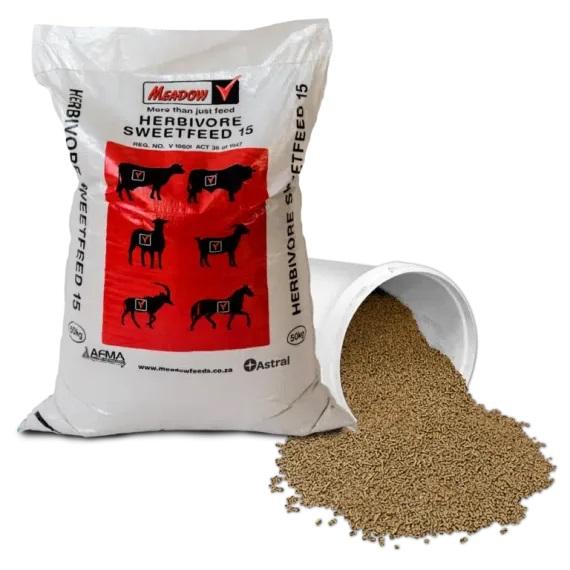 MEADOW HERBIVORE SWEET 15% 50KG