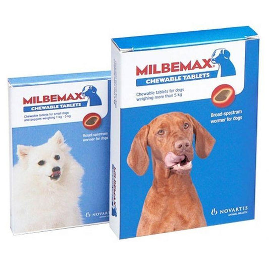 Milbemax Chew Pup/Sml Sb per tablet