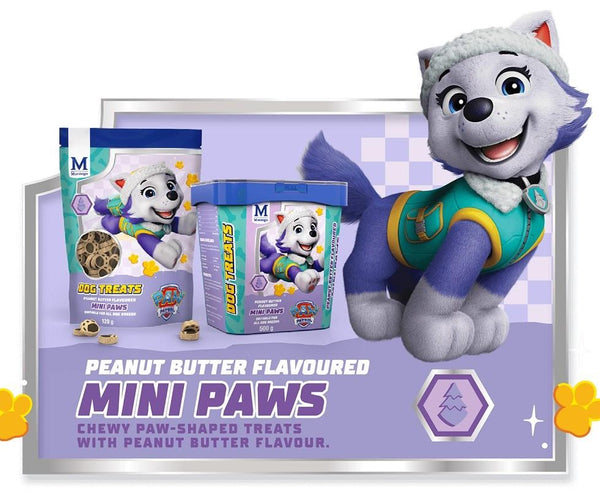 MONTEGO PAW PATROL PEANUT BUTTER MINI PAWS