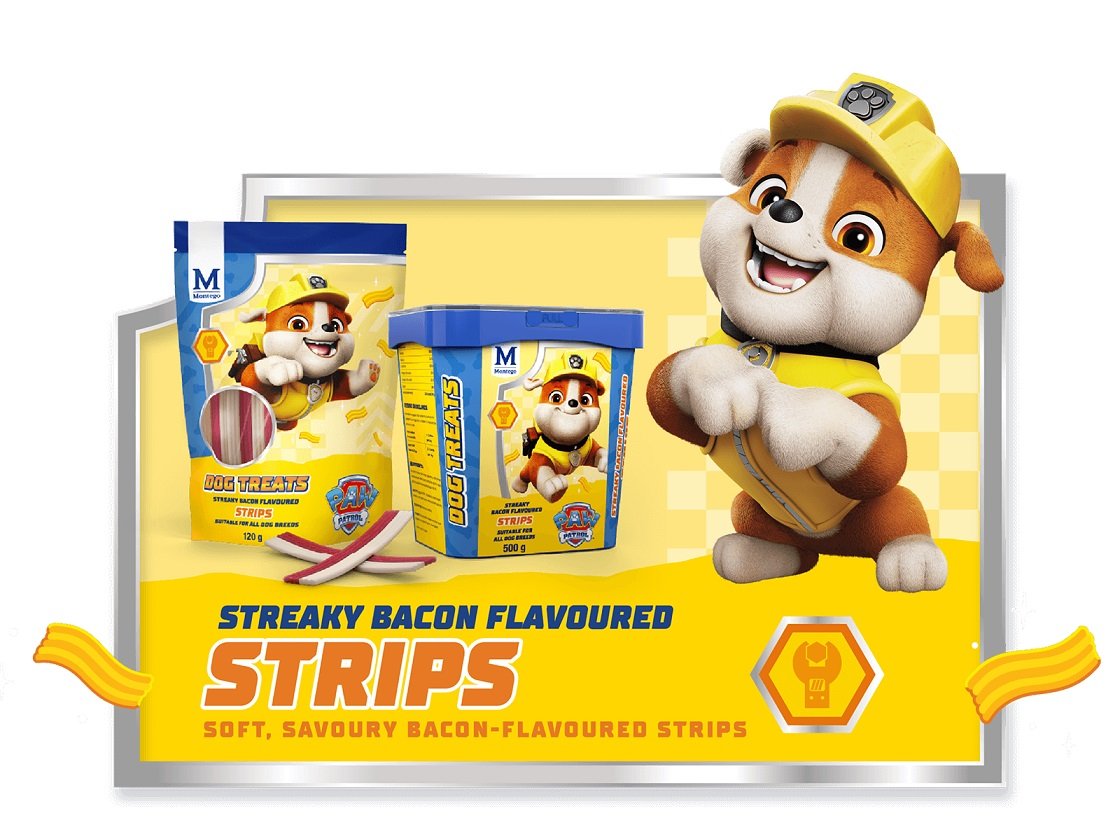MONTEGO PAW PATROL BACON STRIPS