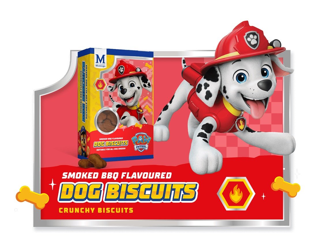 MONTEGO PAW PATROL BBQ BISCUITS 800G
