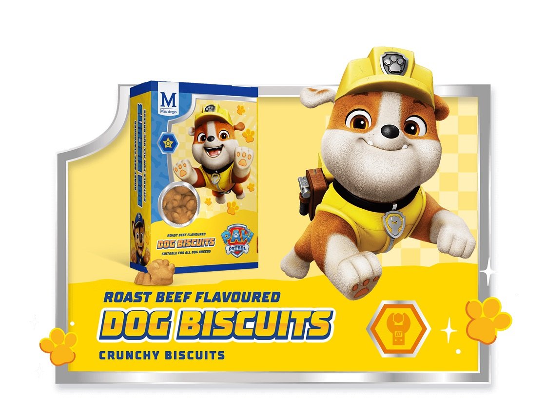 MONTEGO PAW PATROL BEEF BISCUITS 800G