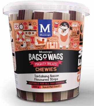 Montego Bag O Wags Bacon 500g