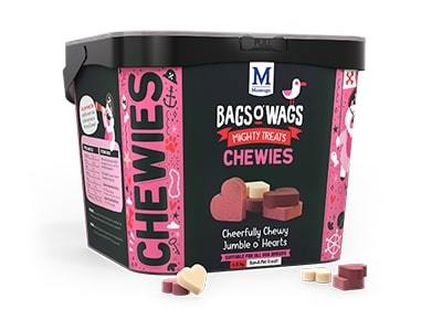 Montego Bag O Wags Hearts 1.5kg