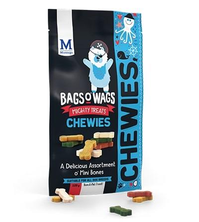 Montego Bag O Wags Mini Bones 120g