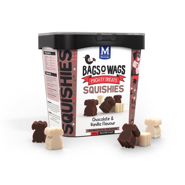 Montego Bag O Wags Squish Choc & Van  500g