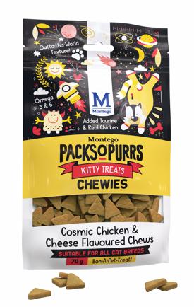 Montego O Purrs Chicken & Cheese 70g