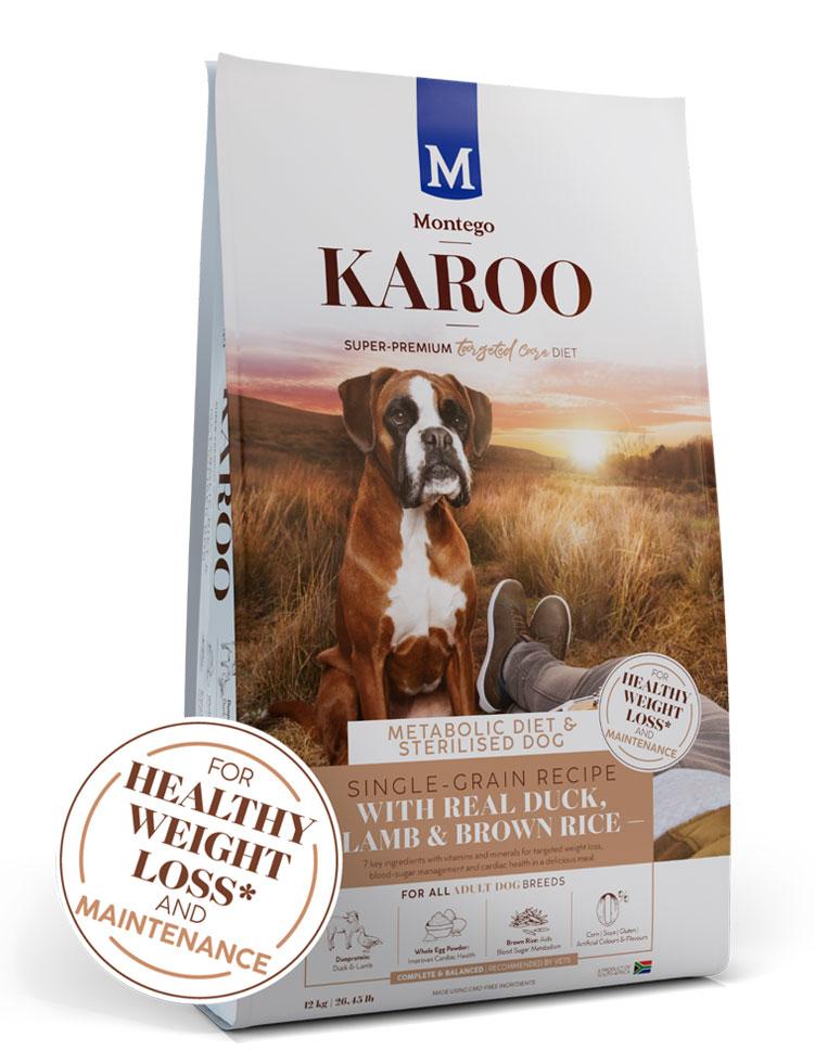 montego karoo 3kg dog food
