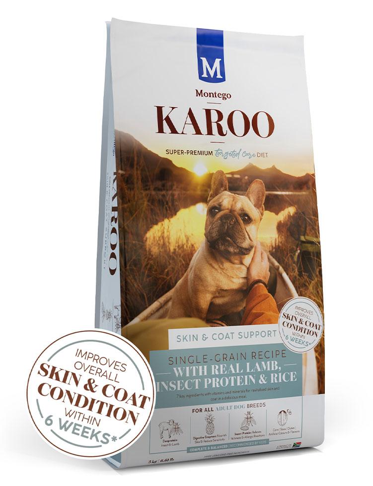 montego karoo 12kg adult dog food